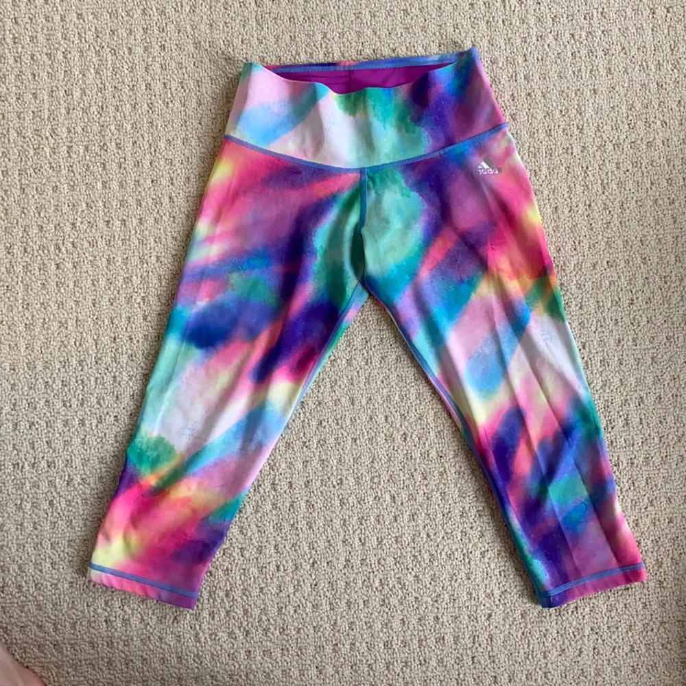 Adidas multicolour leggings